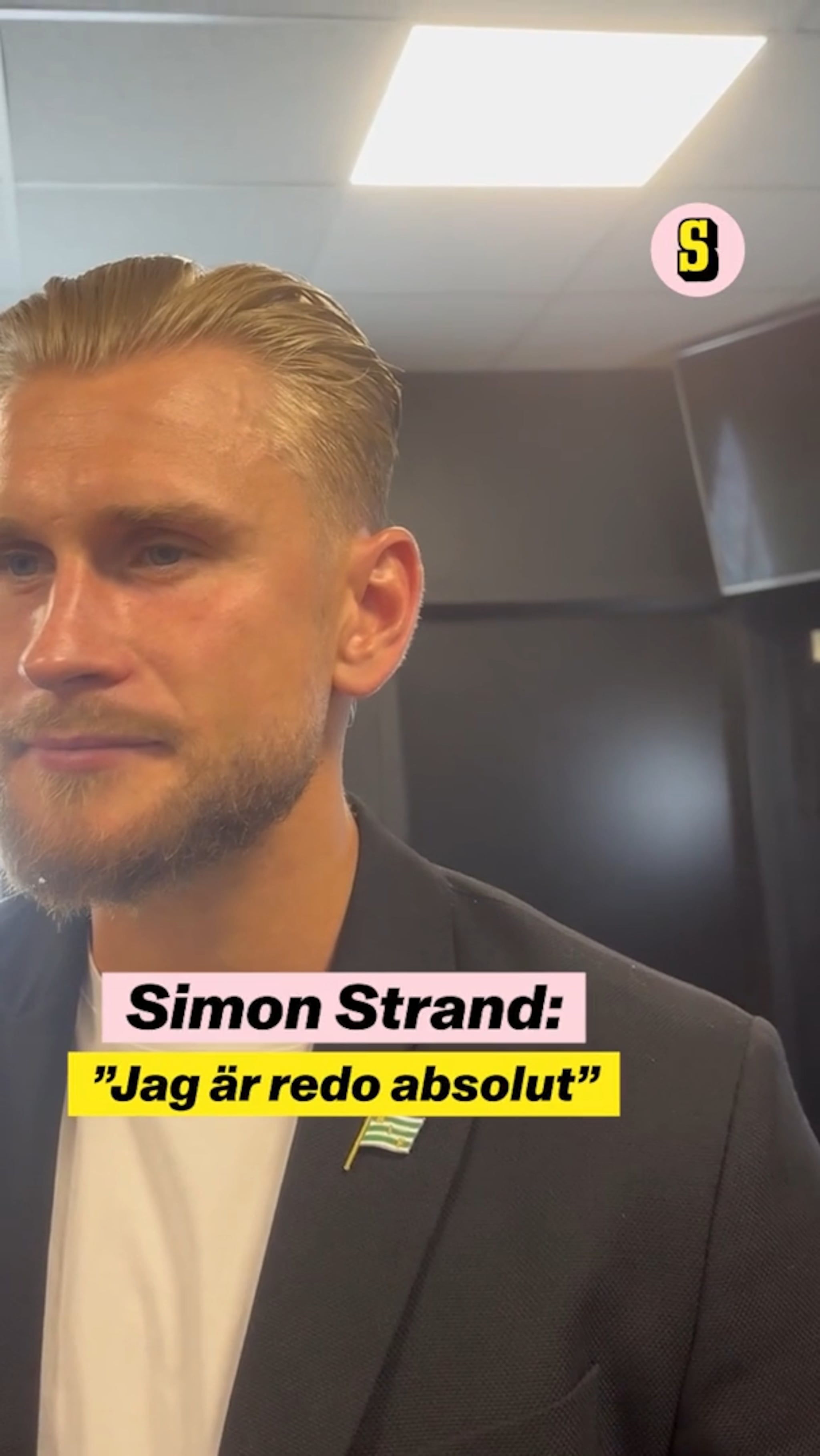 Simon Strand: ”Redan tillbaka på 100 %”