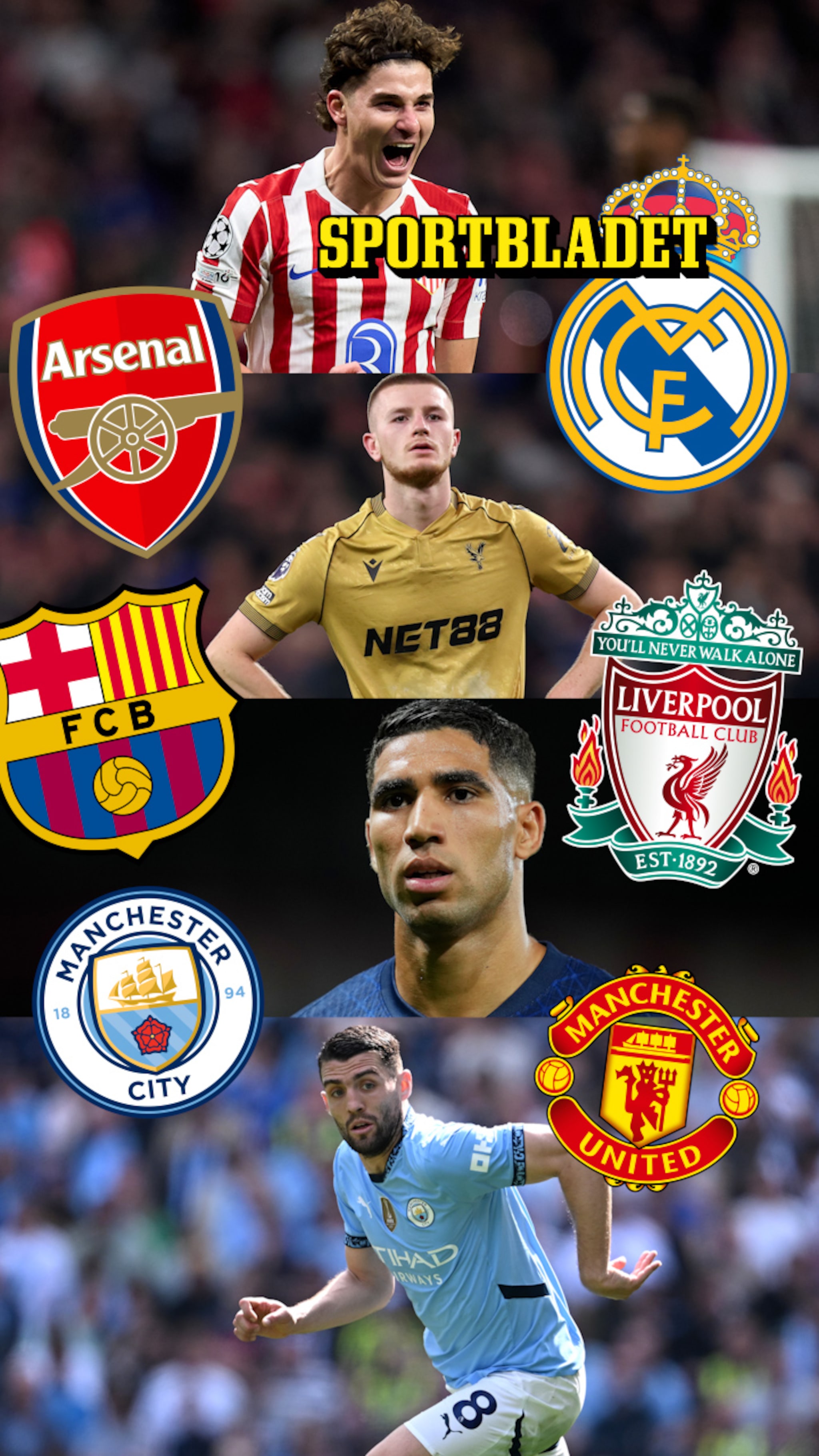 Väljer ETT drömnamn till varje klubb