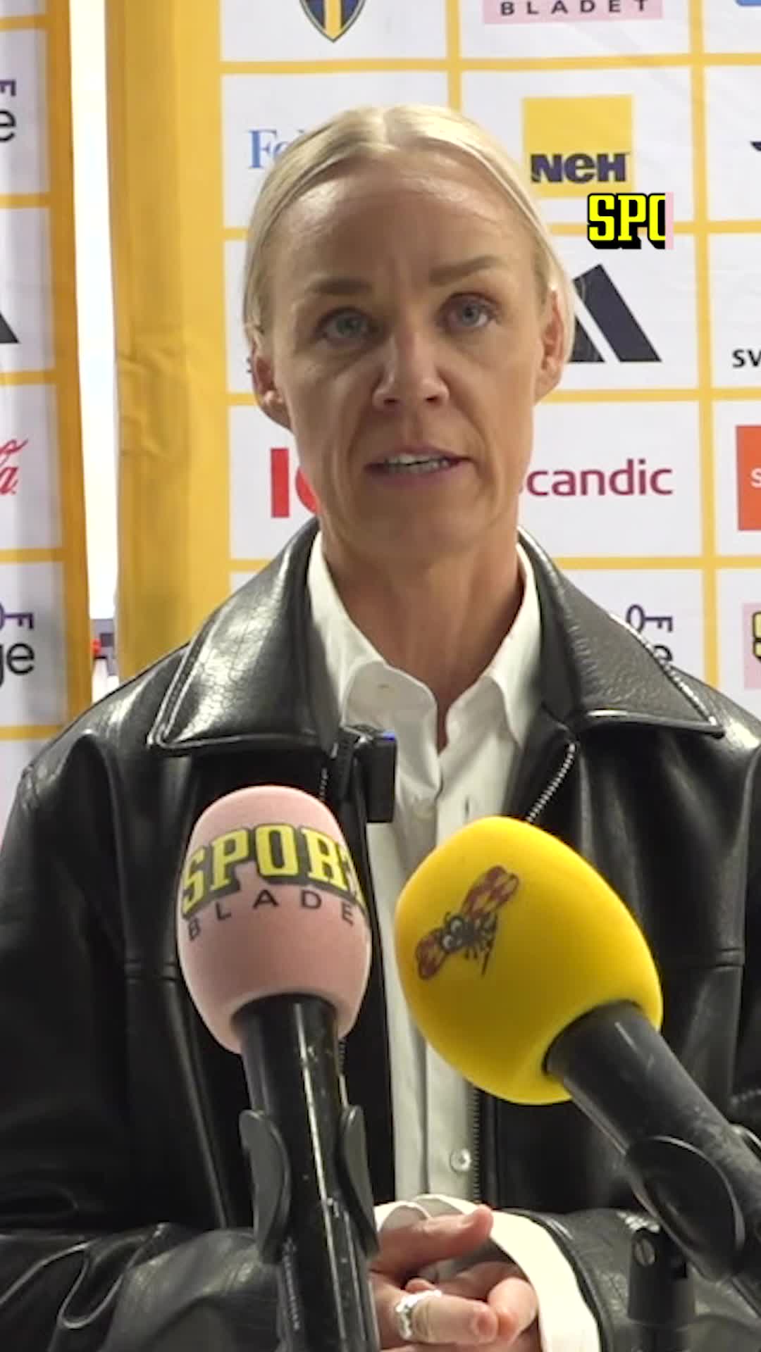 Det viskade Caroline Seger till Domanski-Lyfors