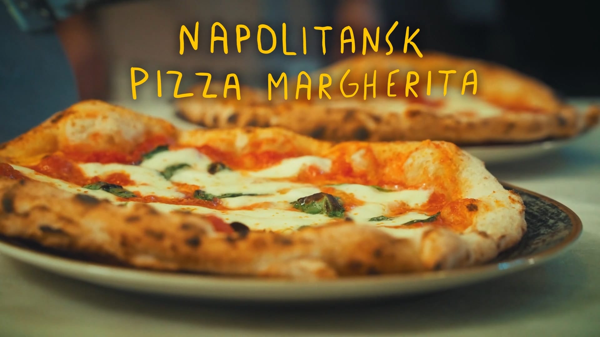 Napolitansk pizza Margherita