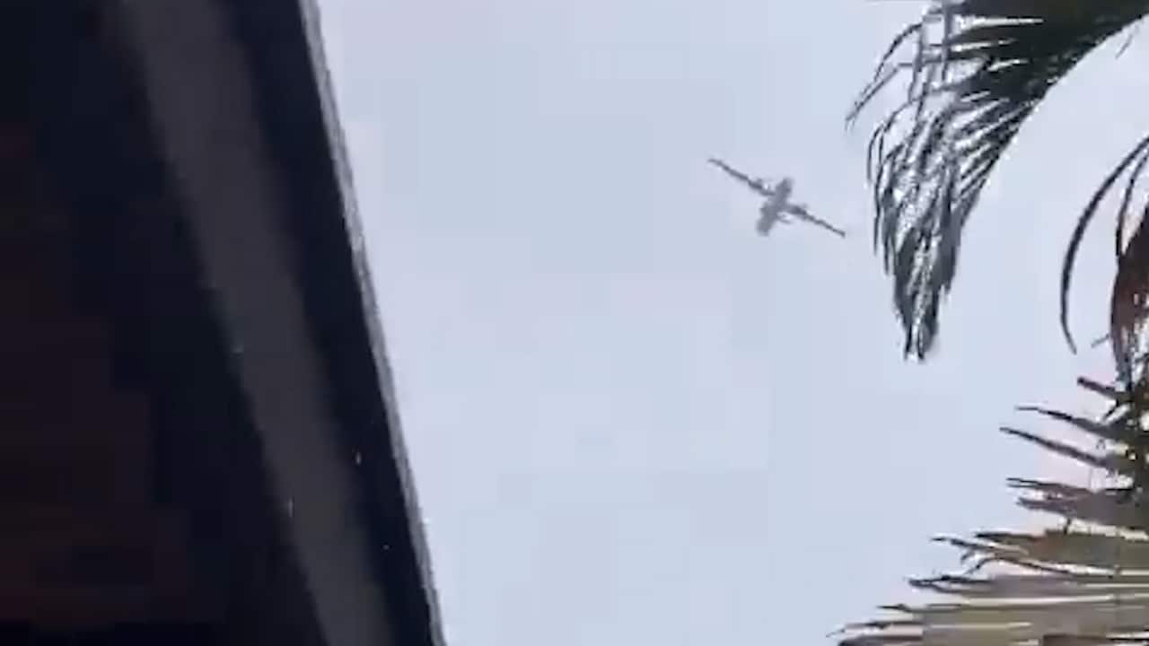 Här störtar flygplanet i Brasilien