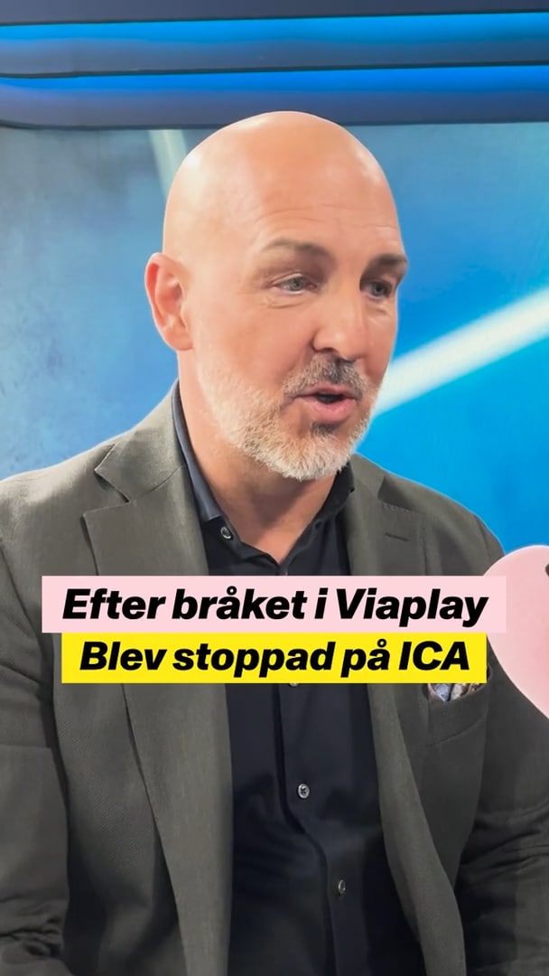 Efter bråket i Viaplay – blev stoppad på ICA