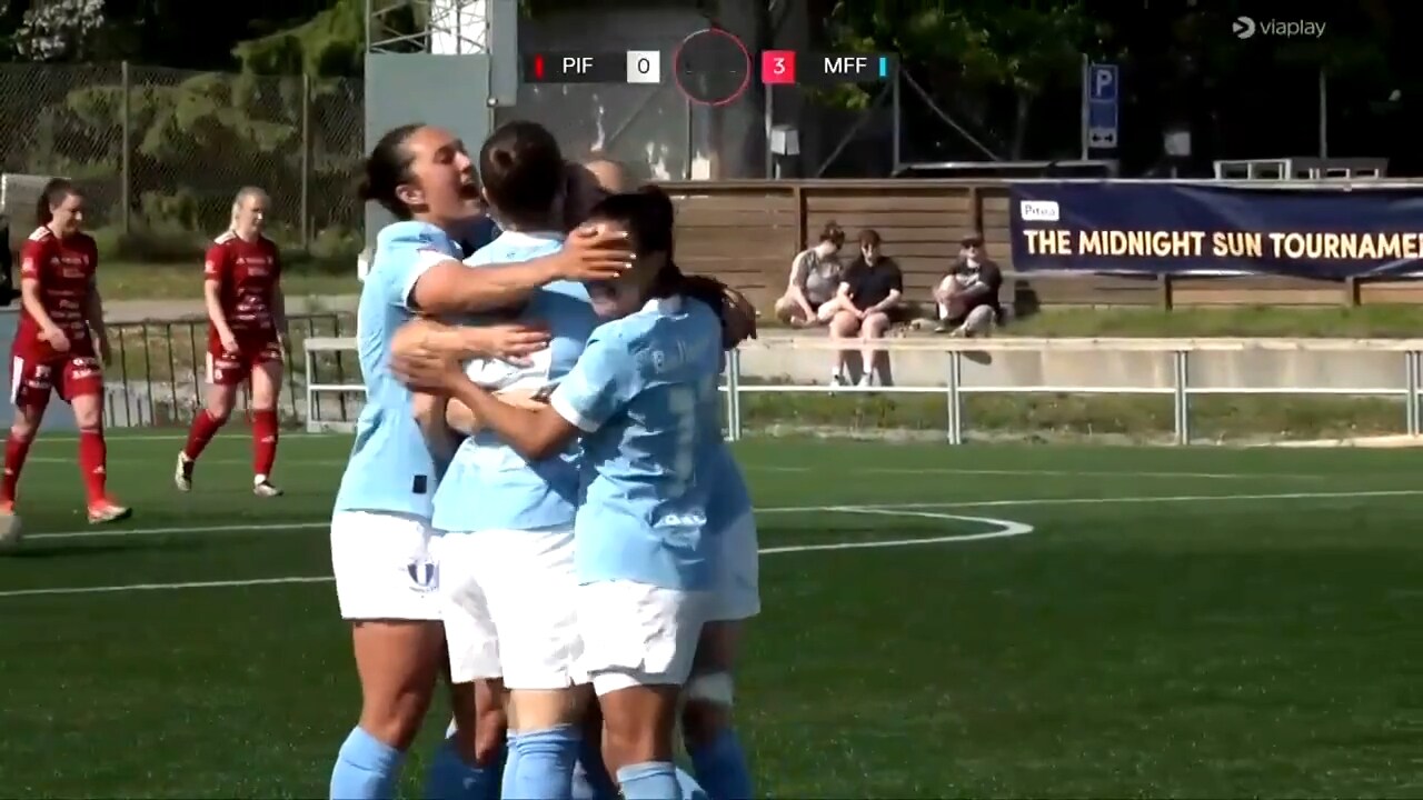 Se målen när Malmö körde över Piteå