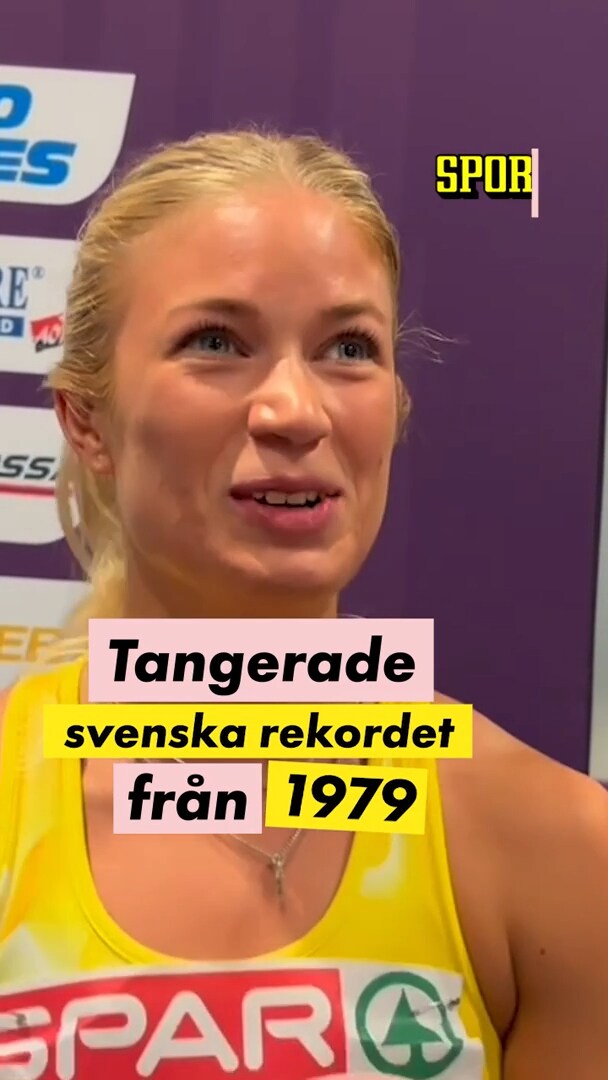 Julia Henriksson tangerade svenska rekordet från 1979