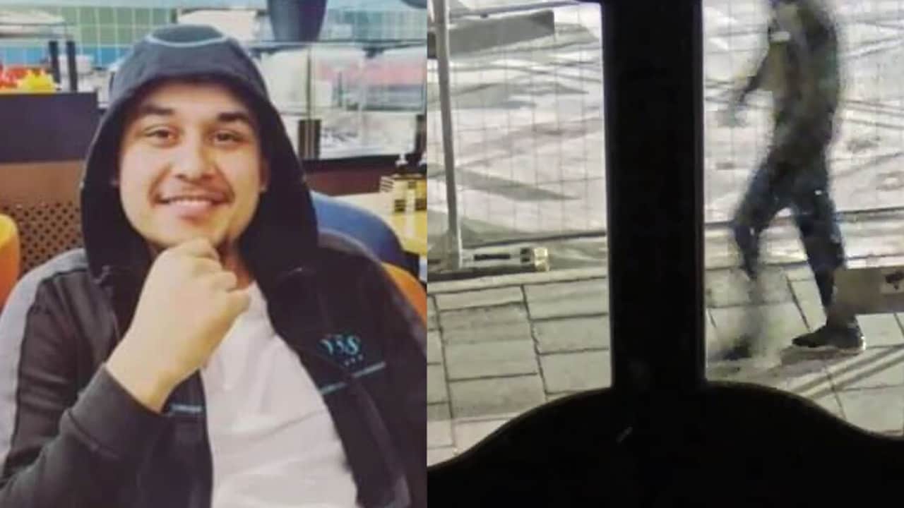 Filmen fångar misstänkte mördaren i Vasastan