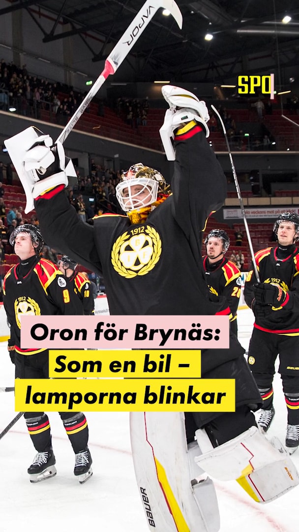 Oron för Brynäs: Lamporna blinkar