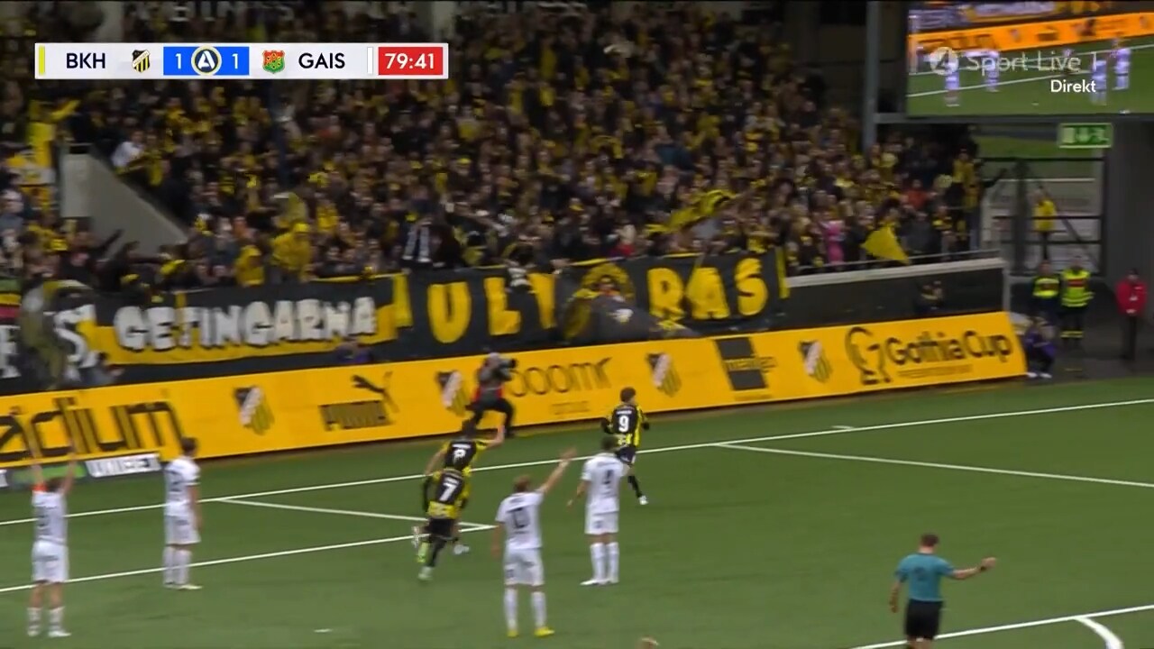 Gais föll i derbyt mot Häcken – se målen