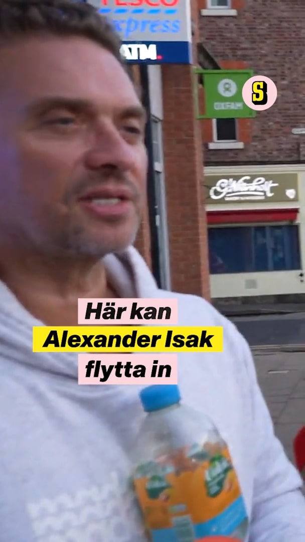 Här kan Alexander Isak flytta in