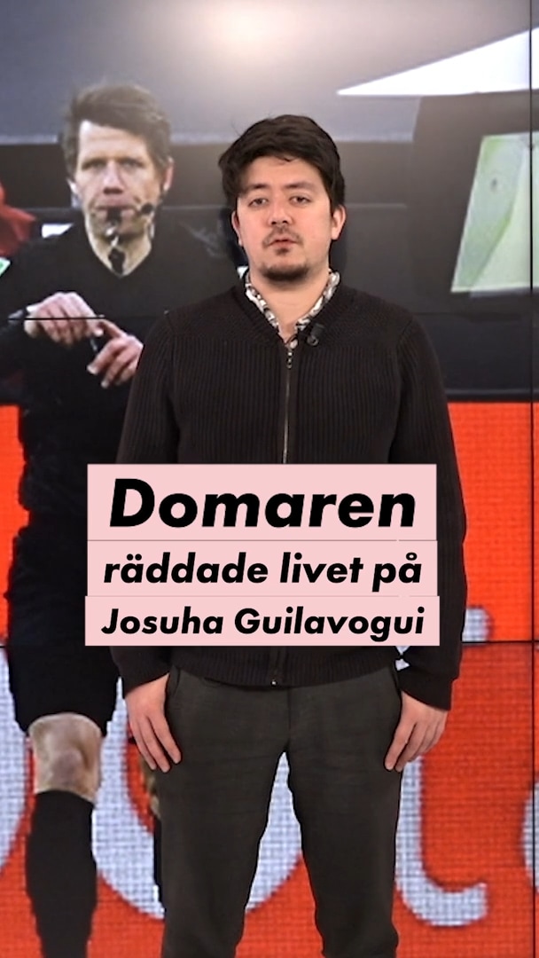 Domaren räddade Josuha Guilavoguis liv