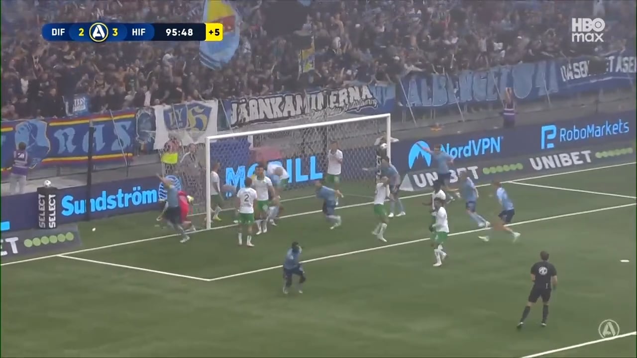 Räddar Djurgården i sista minuten – oavgjort i derbyt mot Hammarby