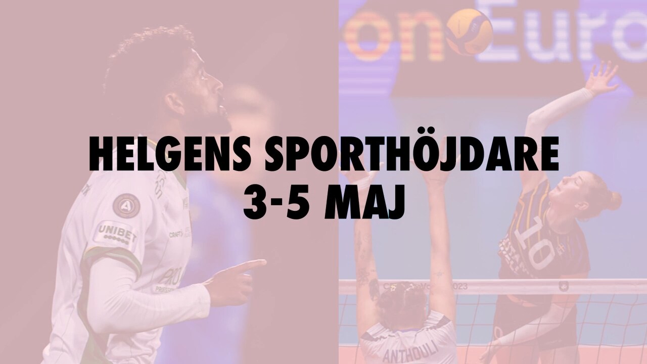 Allsvenskan: Här är helgens sporthöjdare 3-5 maj
