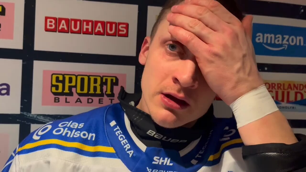 Leksands IF: Mattias Karlsson: ”Skulle fått in en puck till”