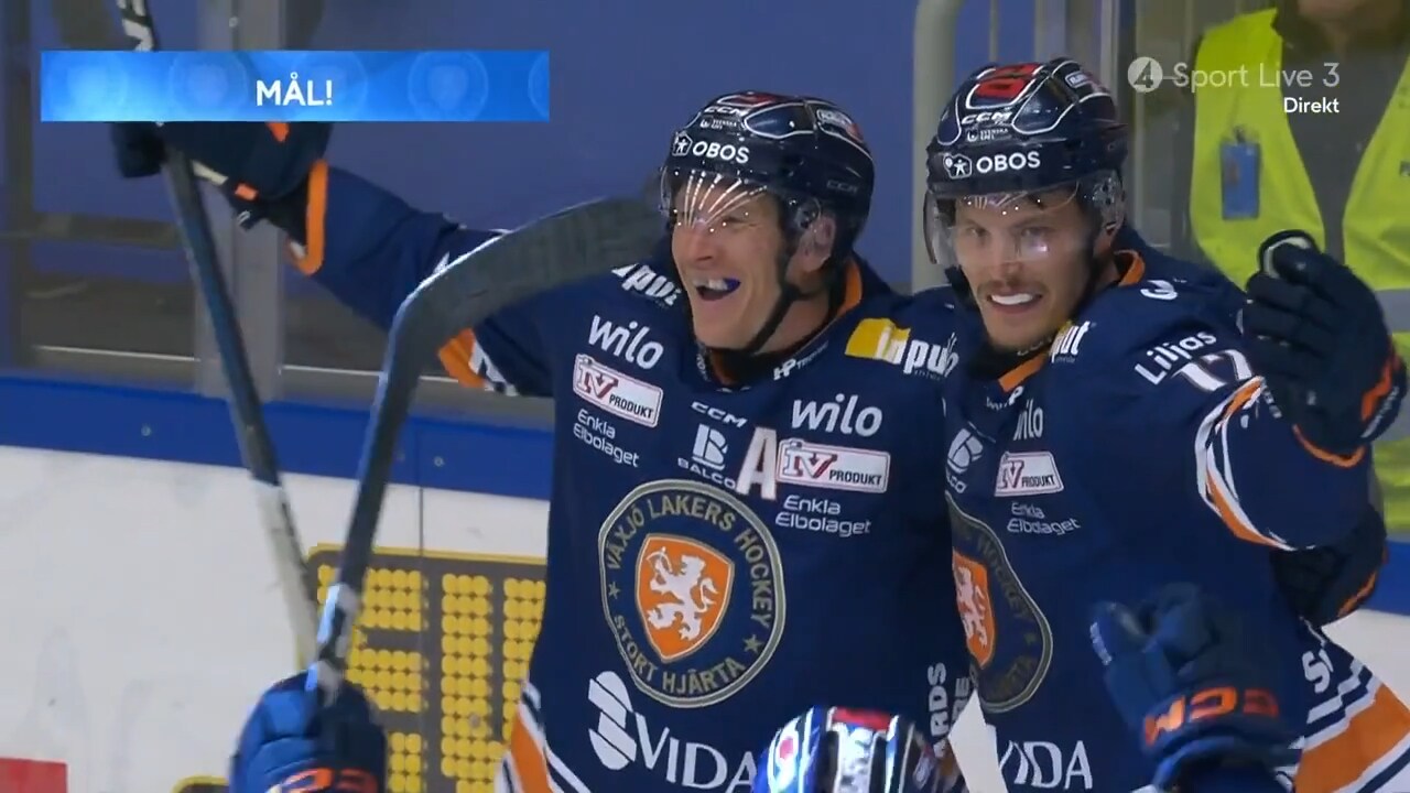 Växjös Emil Sylvegård avgjorde med det enda målet mot Frölunda – se målet
