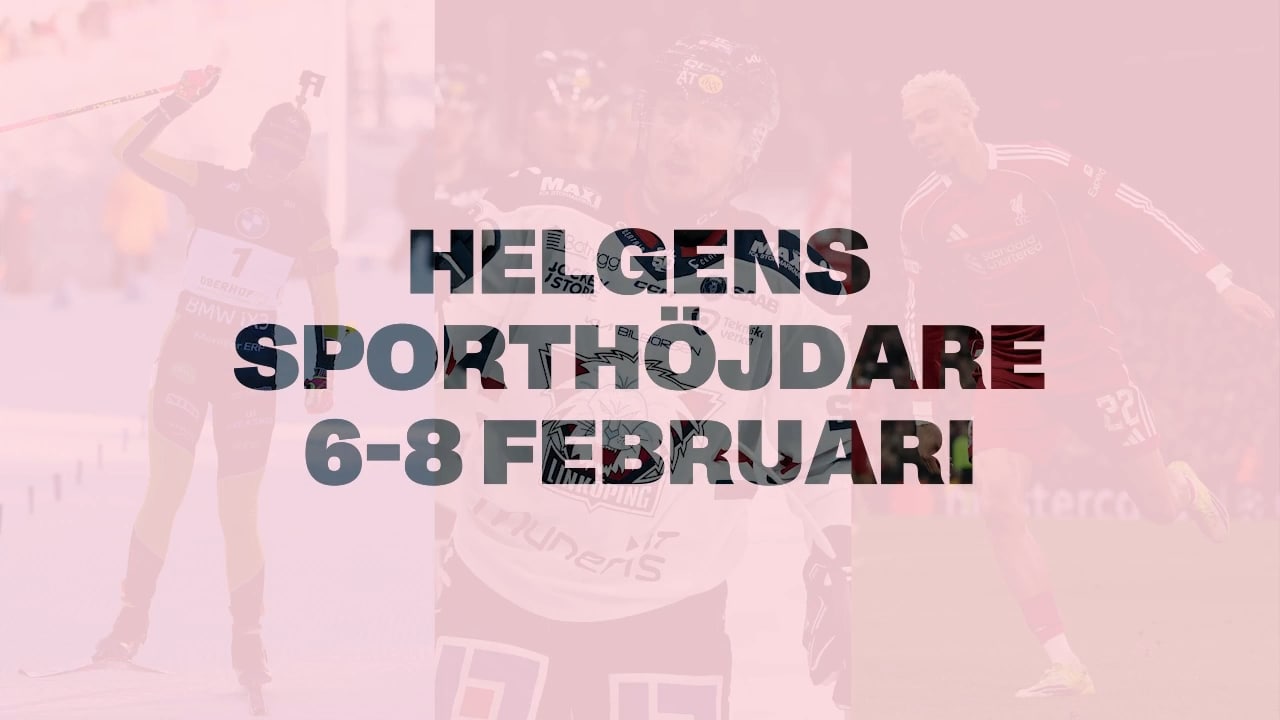 Här är sporthöjdpunkter från helgen 6-8 februari: