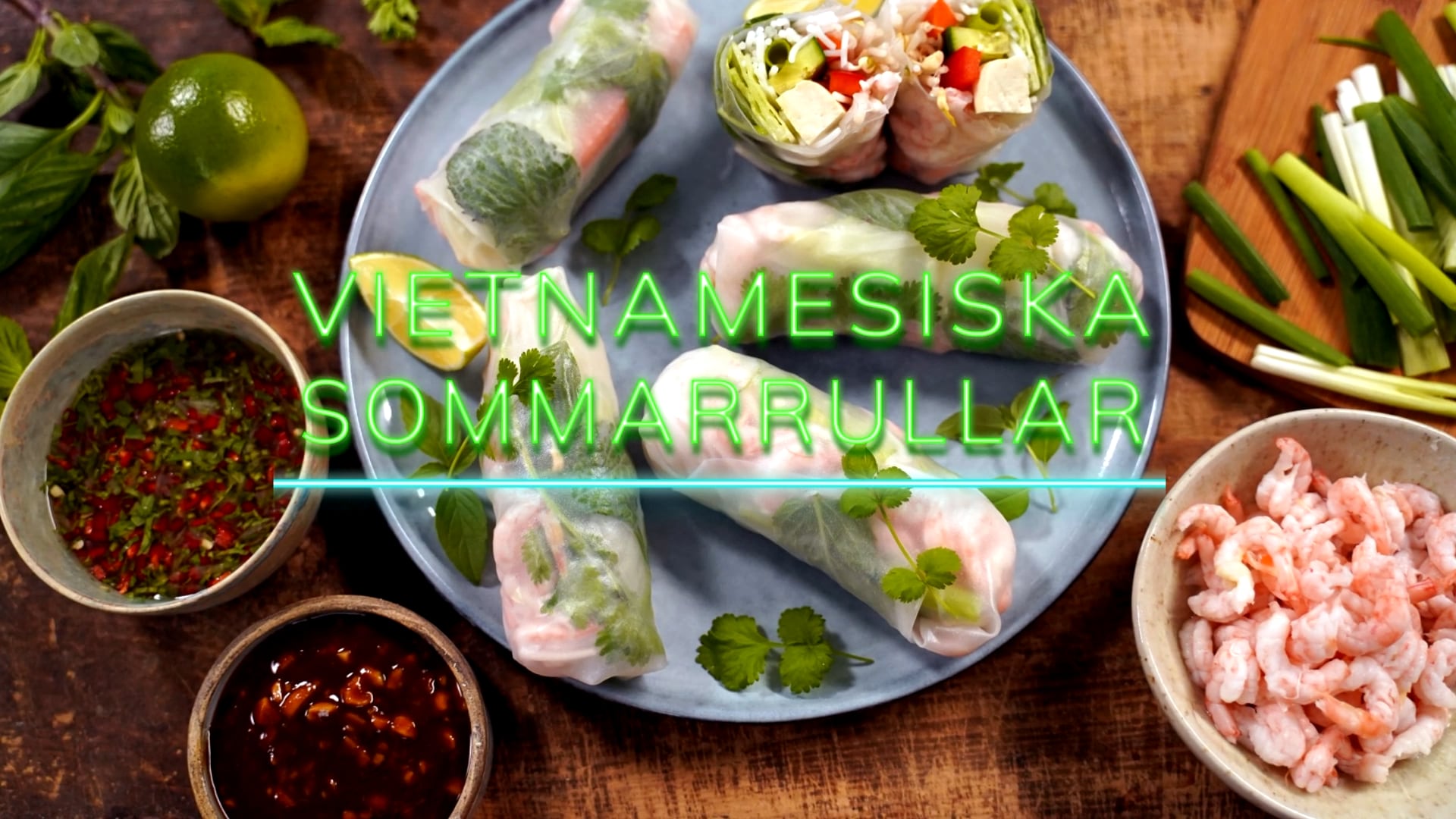 Jennies vietnamesiska sommarrullar