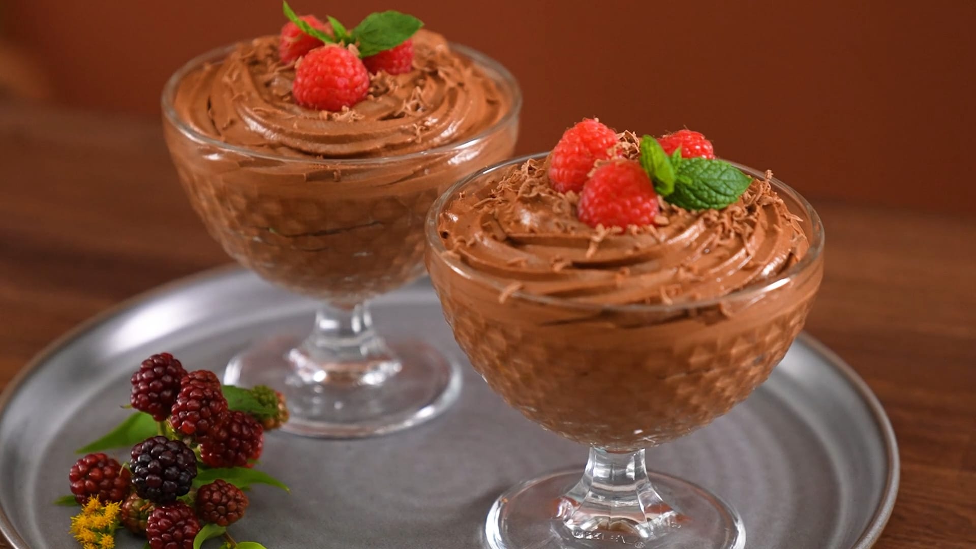 Chokladmousse på två ingredienser