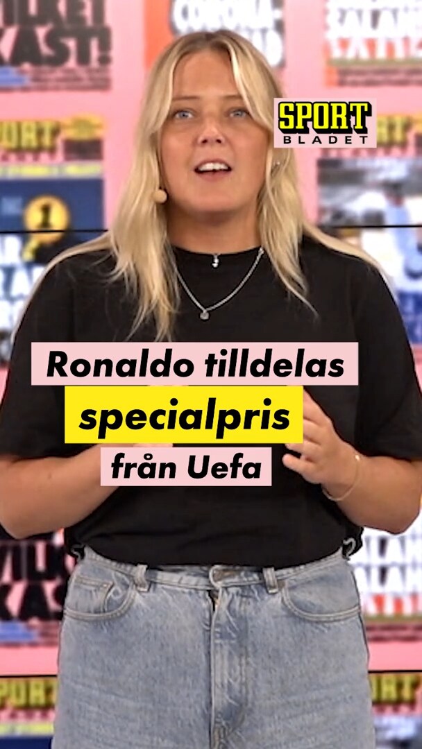 Ronaldo tilldelas specialpris från Uefa