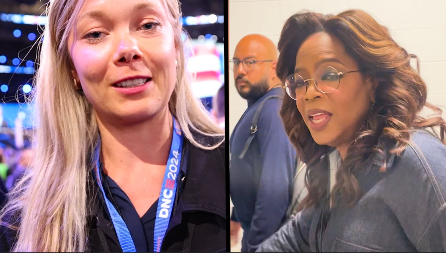 Oprah Winfrey till Aftonbladets reporter: &ldquo;Vi är redo att vinna&rdquo;