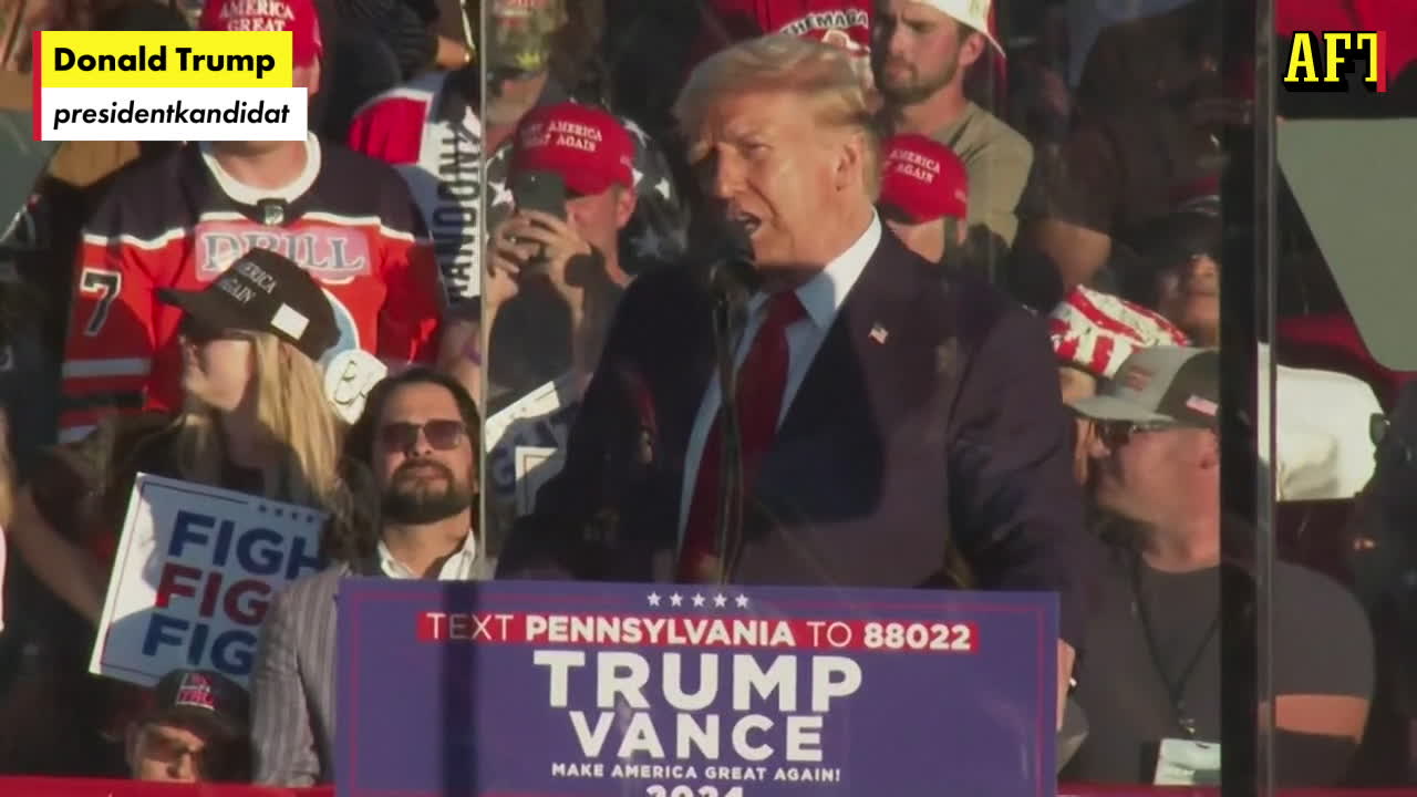 Trump tillbaka i Butler: &ldquo;Vi kommer vinna valet&rdquo;