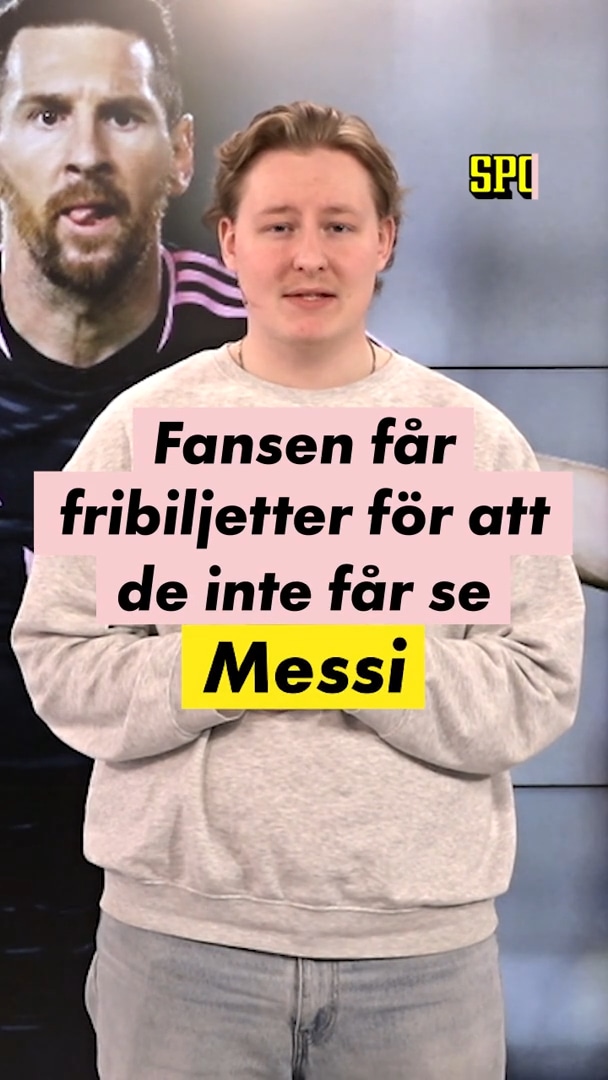 Ingen Messi – motståndarklubben ber om ursäkt