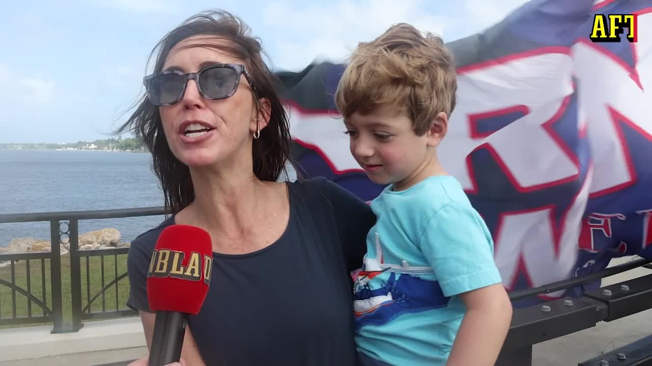 Firar utanför Mar-a-Lago: ”Jag grät av lycka”