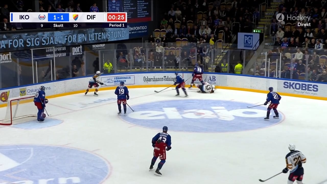 Se matchstraffet på Djurgårdens Daniel Brodin