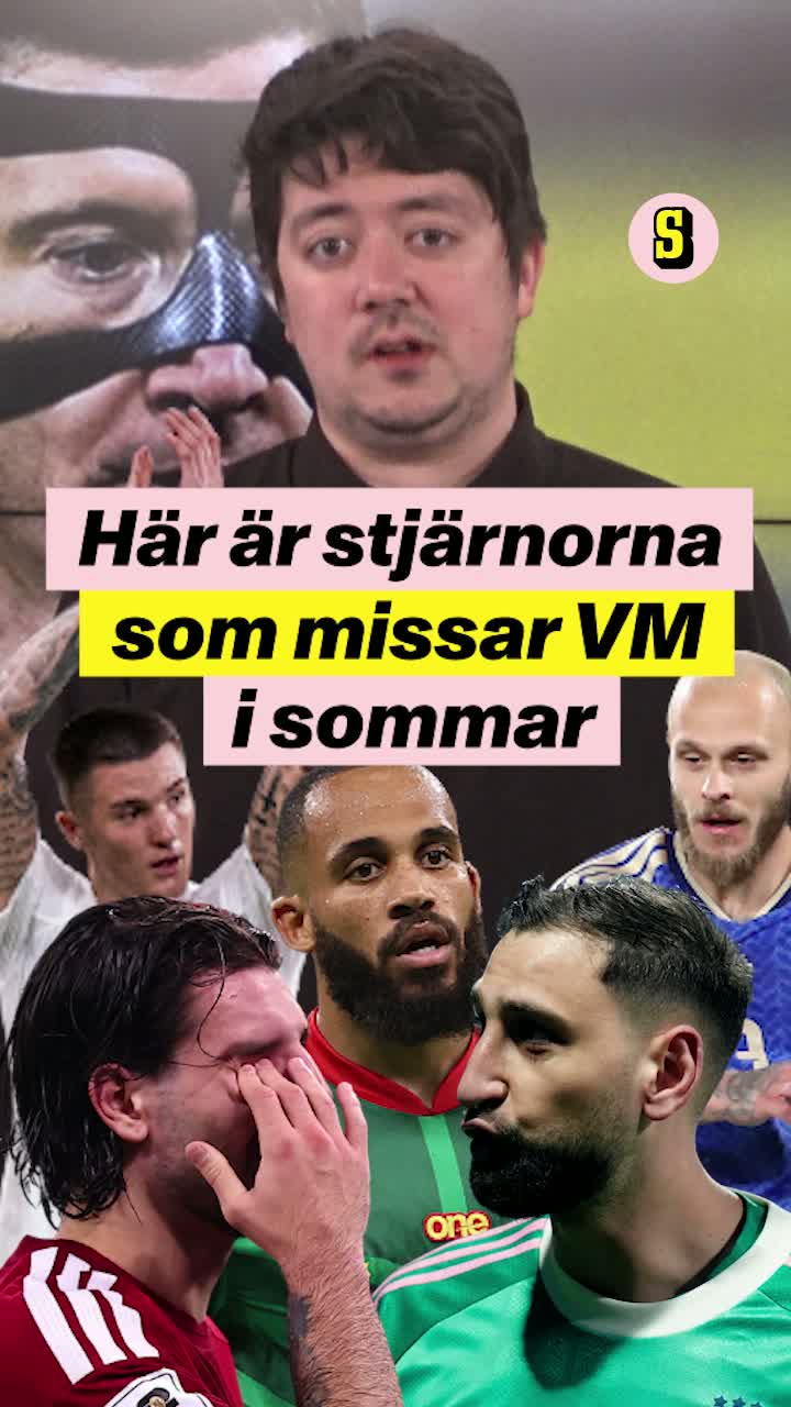 Här är stjärnorna som missade VM