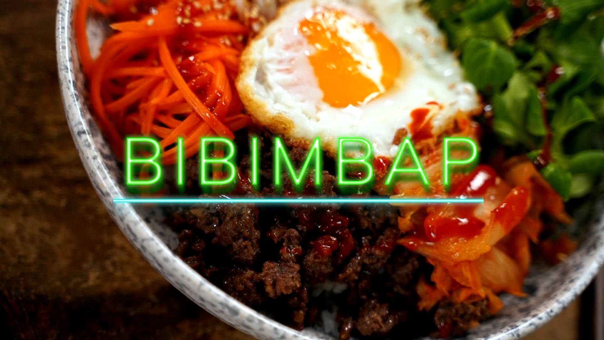 Jennie Walldén lagar bibimbap