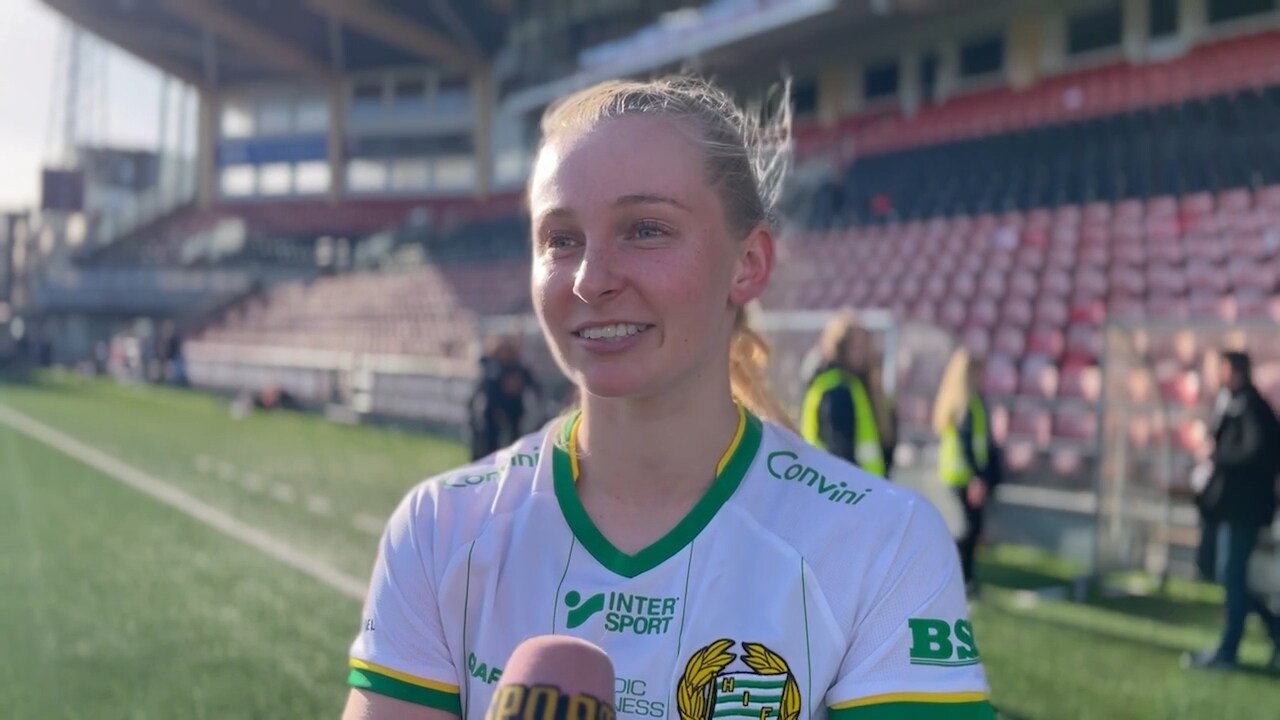 Matchhjälten Emilie Joramo: ”Sjukt kul”