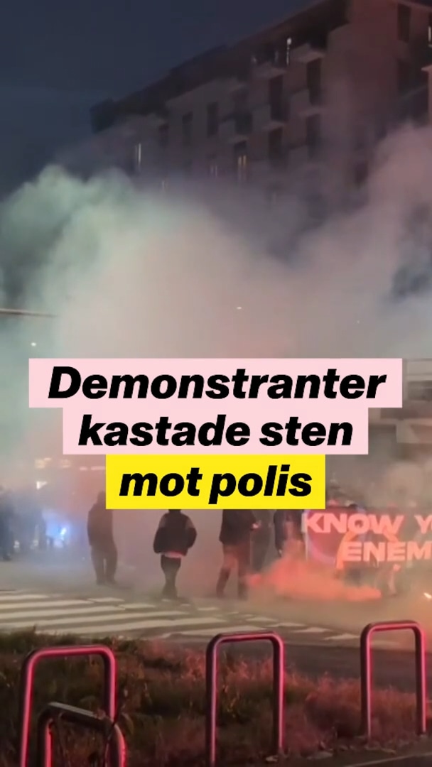 Kaosscener i Milano under OS