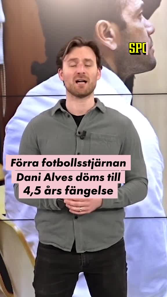 Dani Alves döms till fängelse