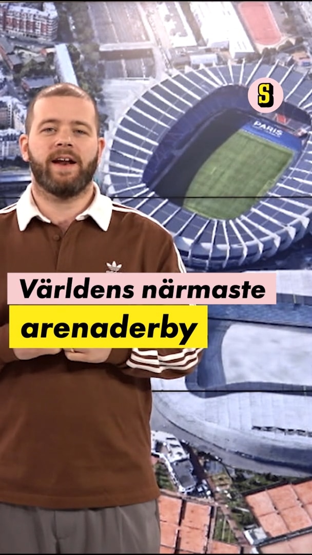 Världens närmaste arenaderby - Paris SG mot Paris FC