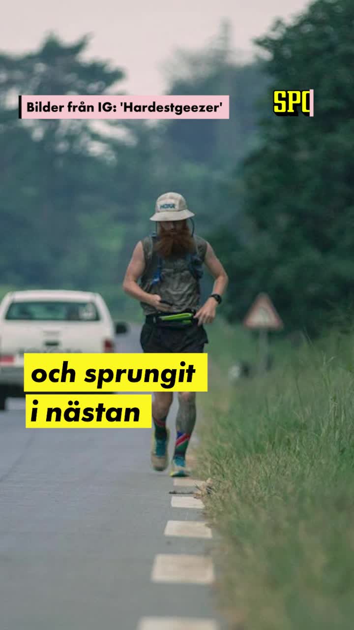 Ultralöparen som har sprungit i snart 250 dagar (!)