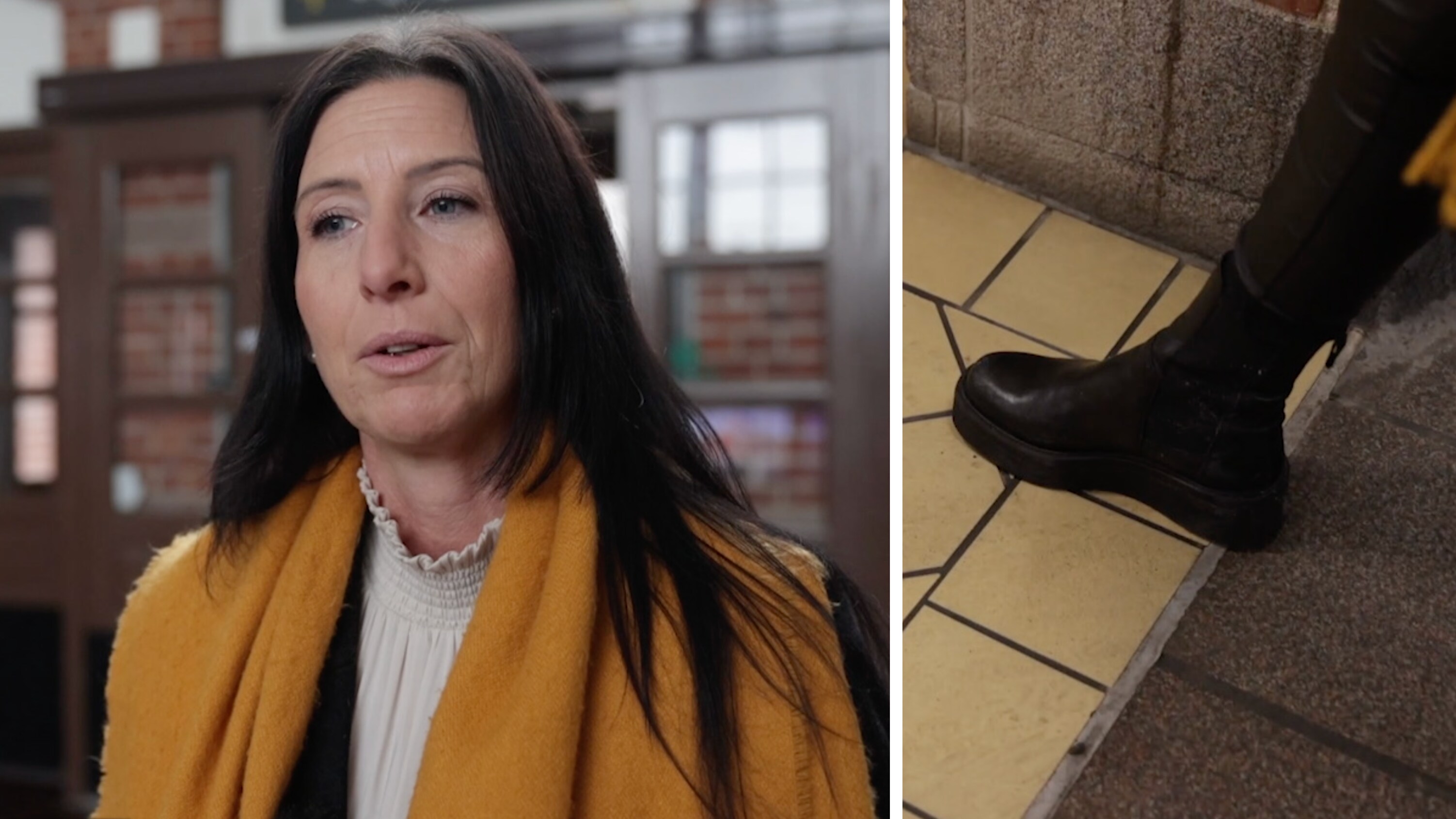 Ann-Charlott stoppade knivbråk – ”gömde den bakom ryggen”