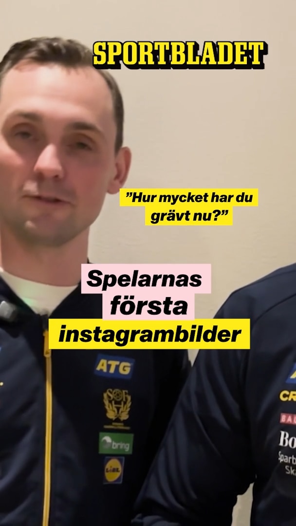 Stjärnornas första bilder: ”Hur mycket har du grävt nu?”