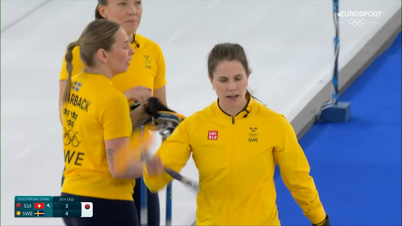 Den svenska curlingsensationen vinner OS-guld — se klippet!