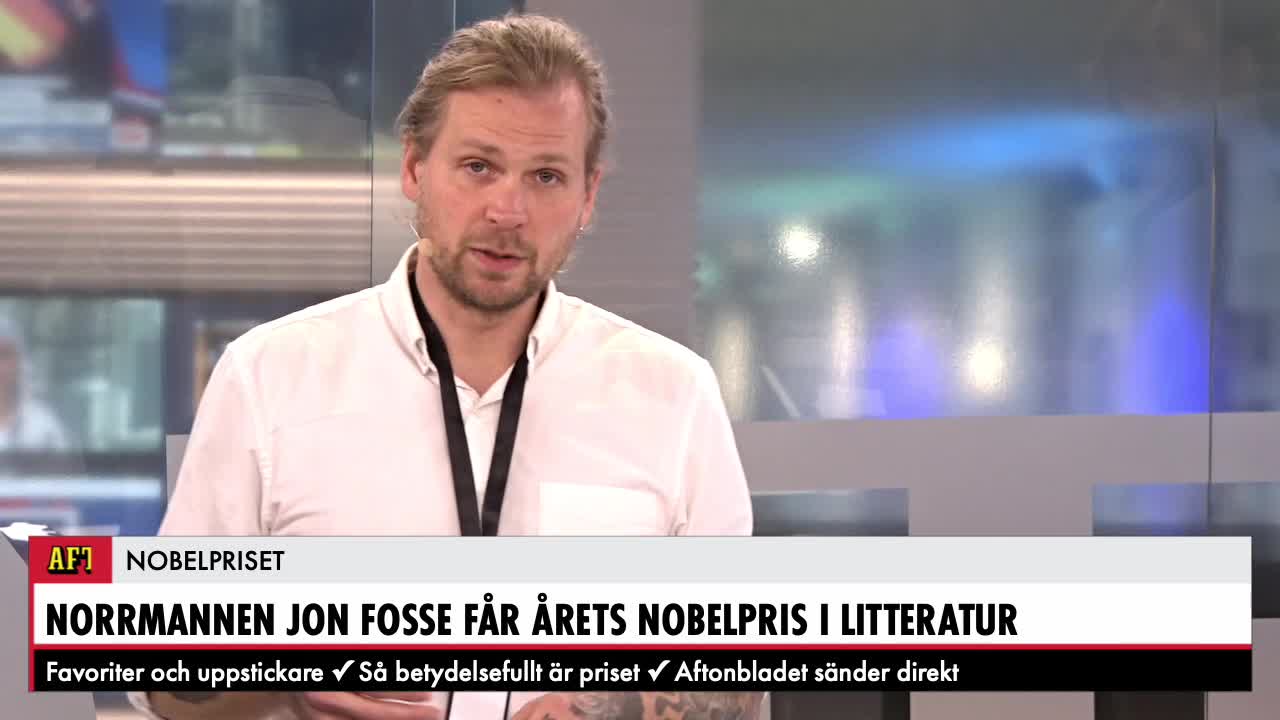Jon Fosse tilldelas Nobelpriset i Litteratur