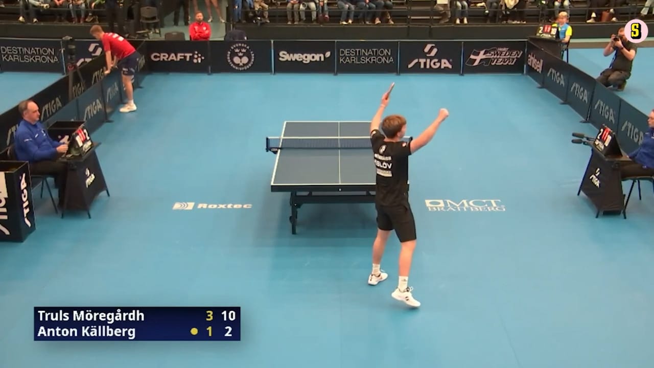 SM-guld till Truls Möregårdh – slog Källberg i finalen