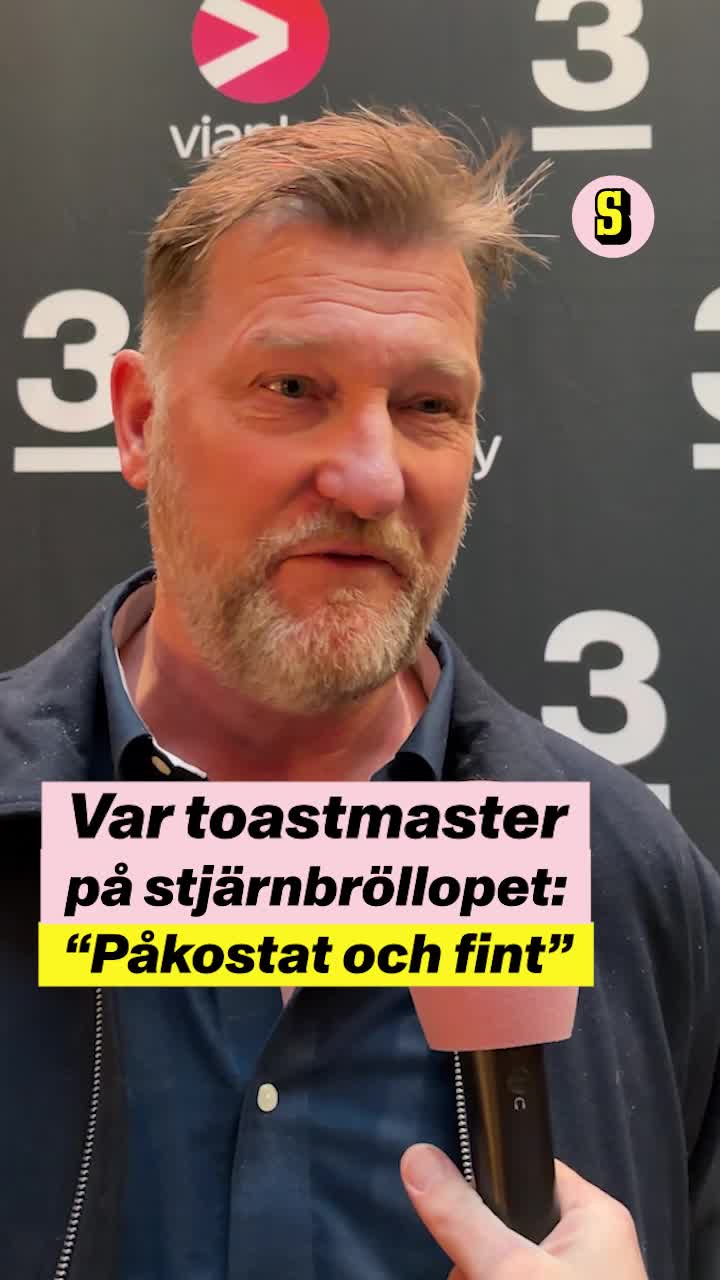 Hedersroll på stjärnbröllopet: ”Helt galet”