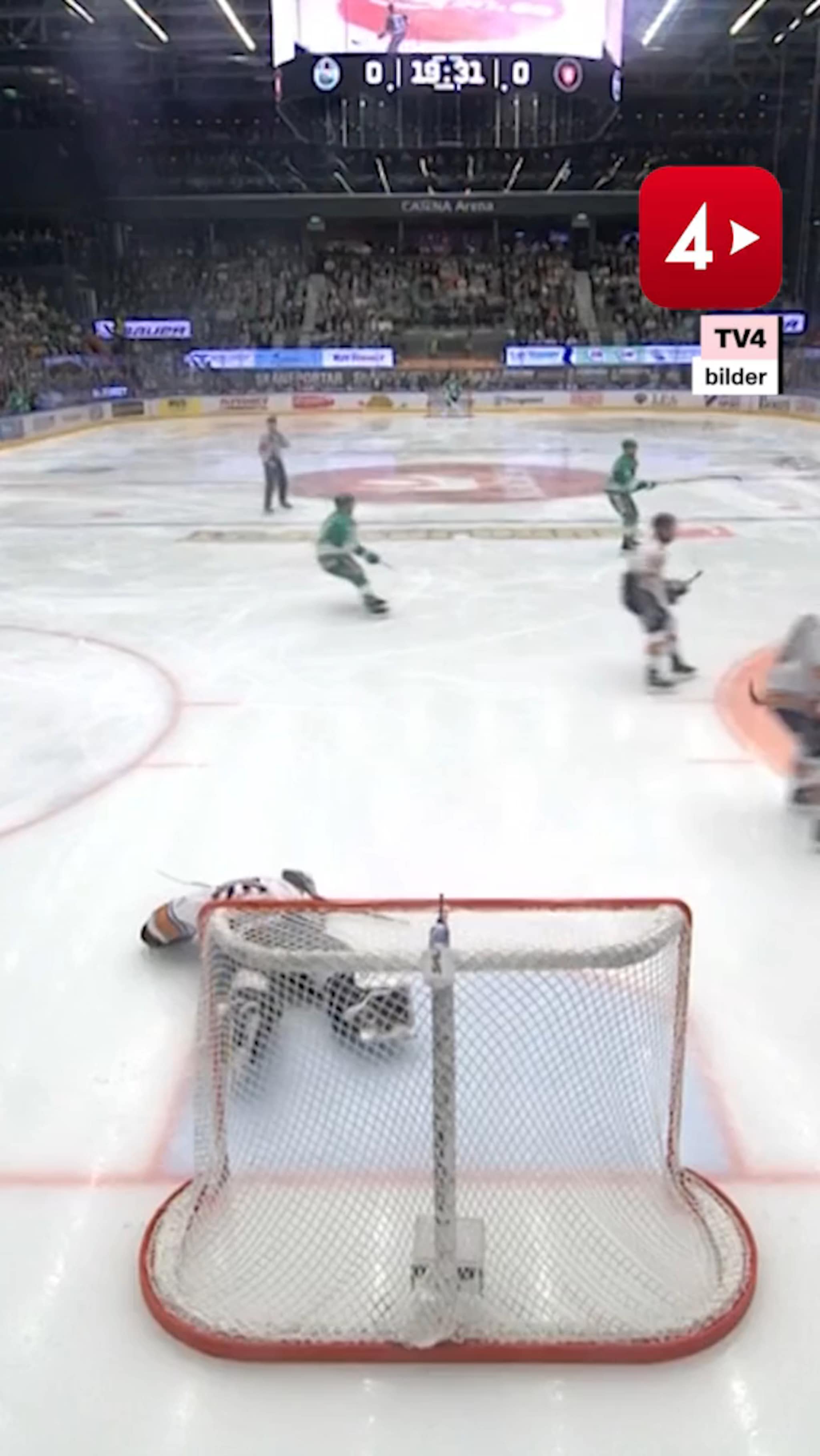 Lägger sig plötsligt ner