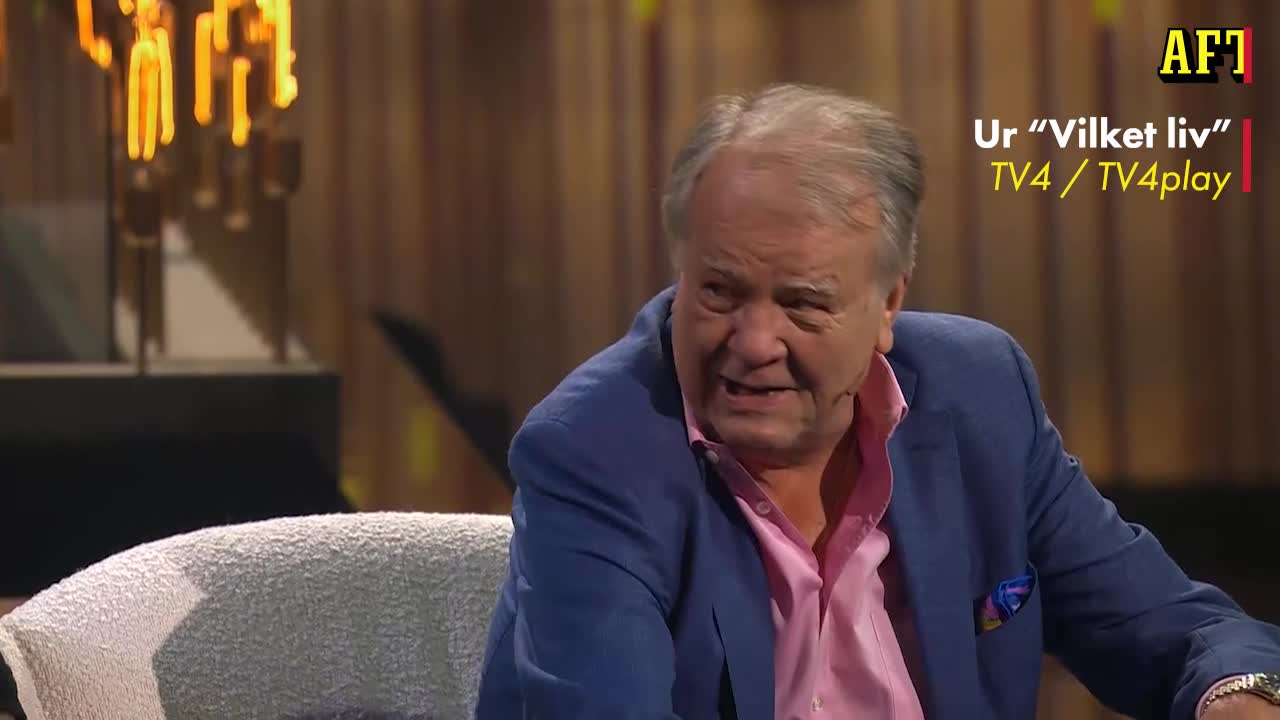 Här chockar Malin Berghagen programledaren i "Vilket liv!"