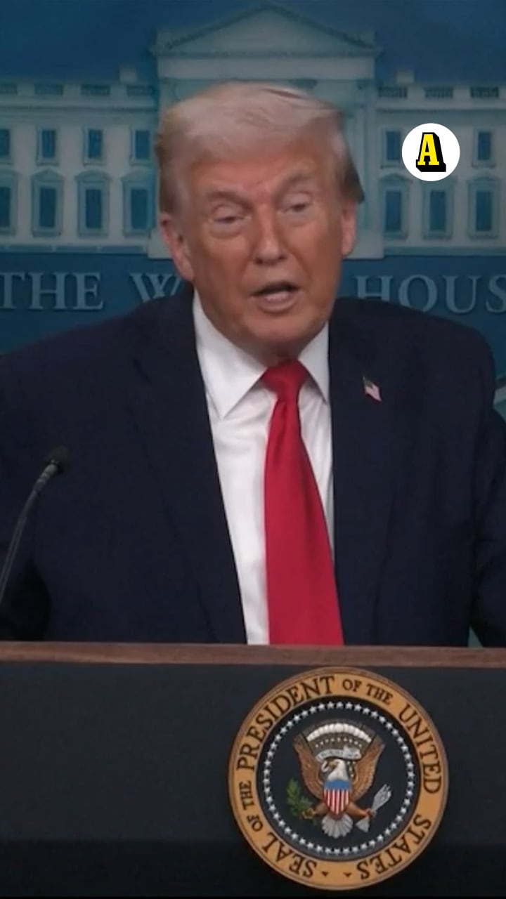 Trumps kusliga svar om Grönland: "Det får du se."