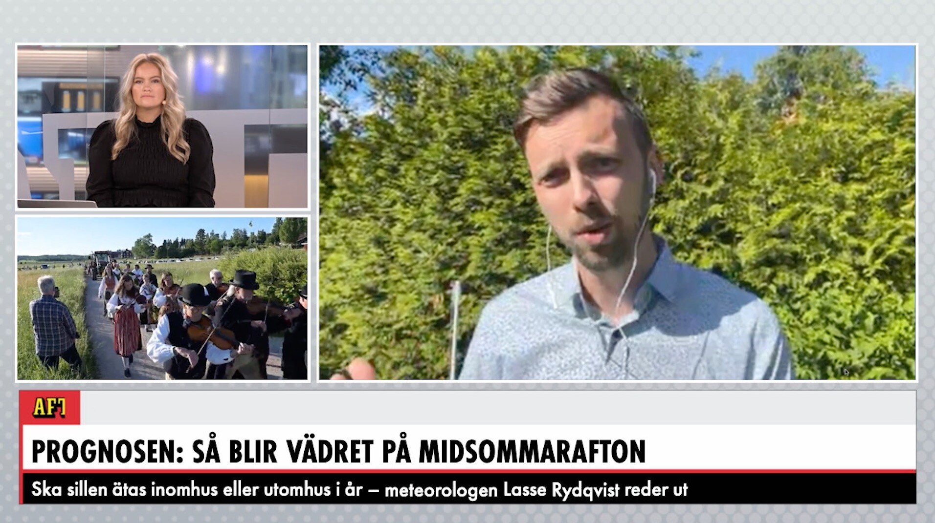 Prognosen Så blir vädret på midsommarafton Aftonbladet TV