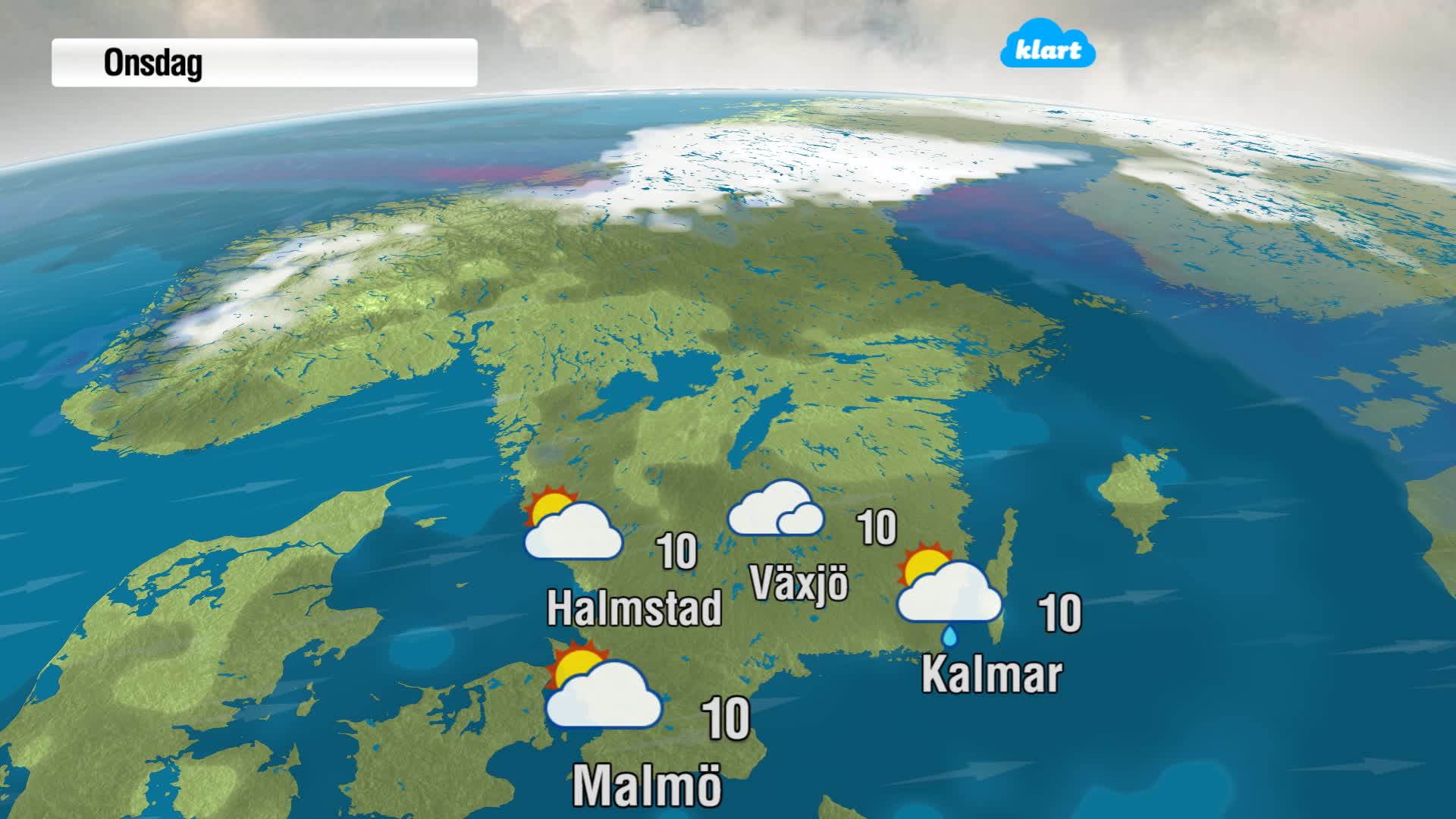 Så blir vädret där du bor