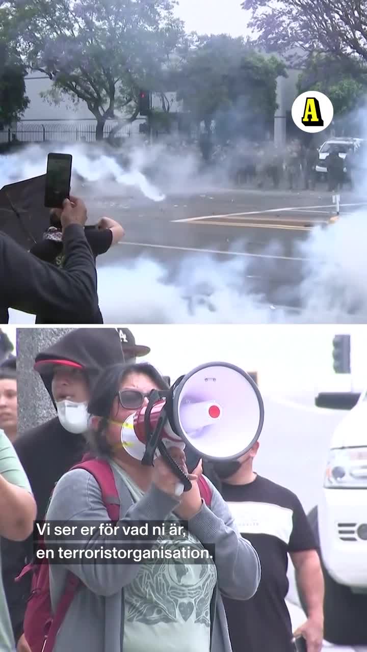 Tårgas och massiva protester i Los Angeles: "Ni är inte välkomna"