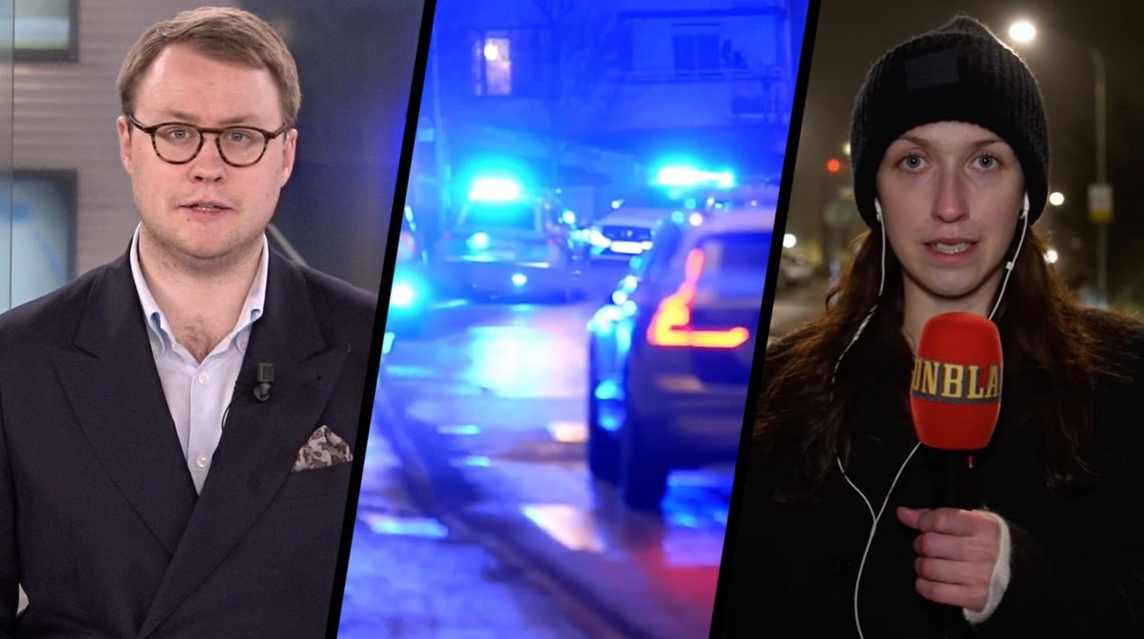 En person skjuten till döds i Skärholmen – området avspärrat