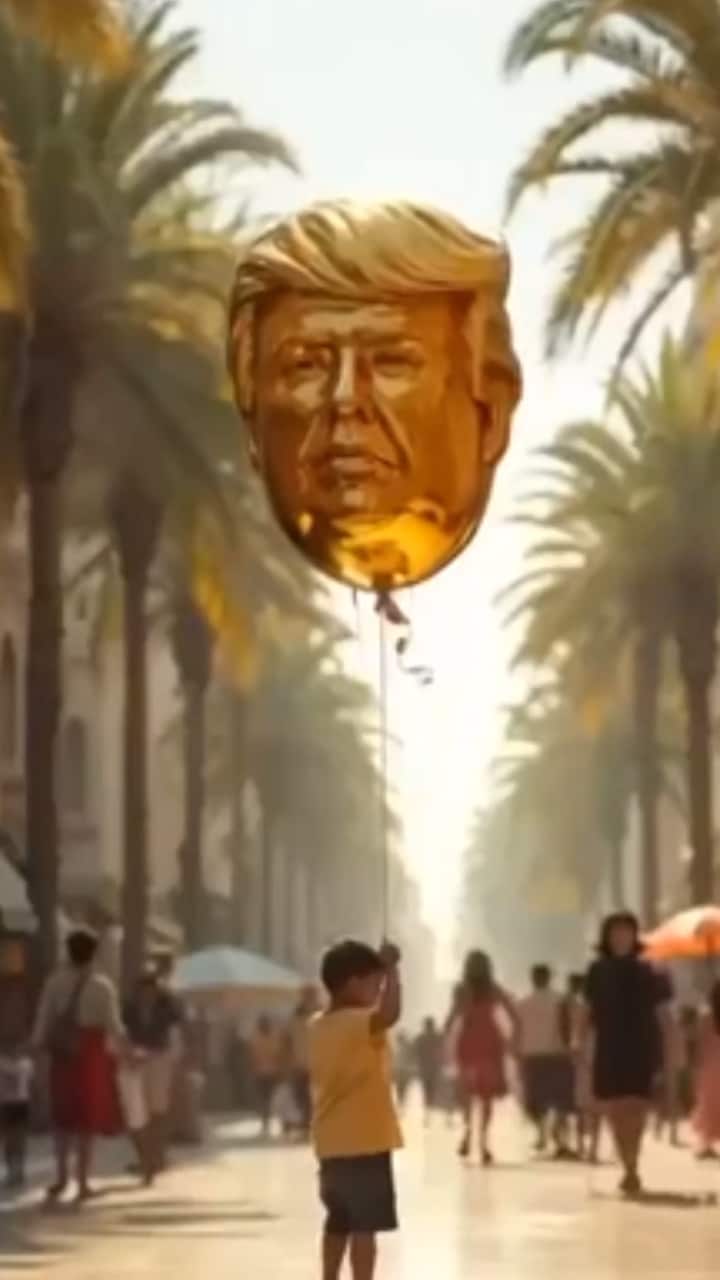 Donald Trumps drag: AI-film på Gaza