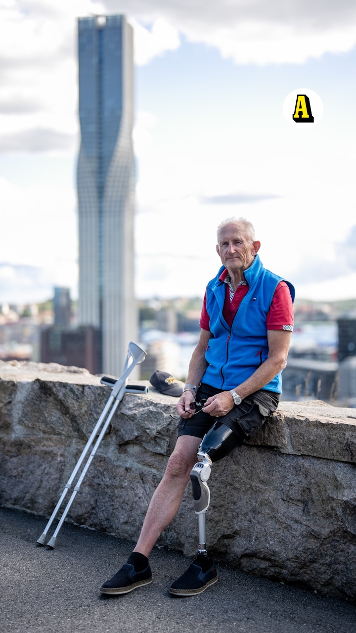 Alfs ben slets av i olycka