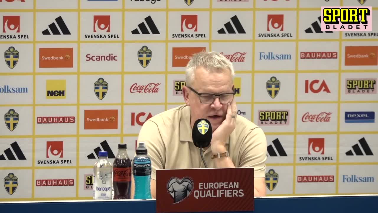 Janne Andersson: Jag blir rörd