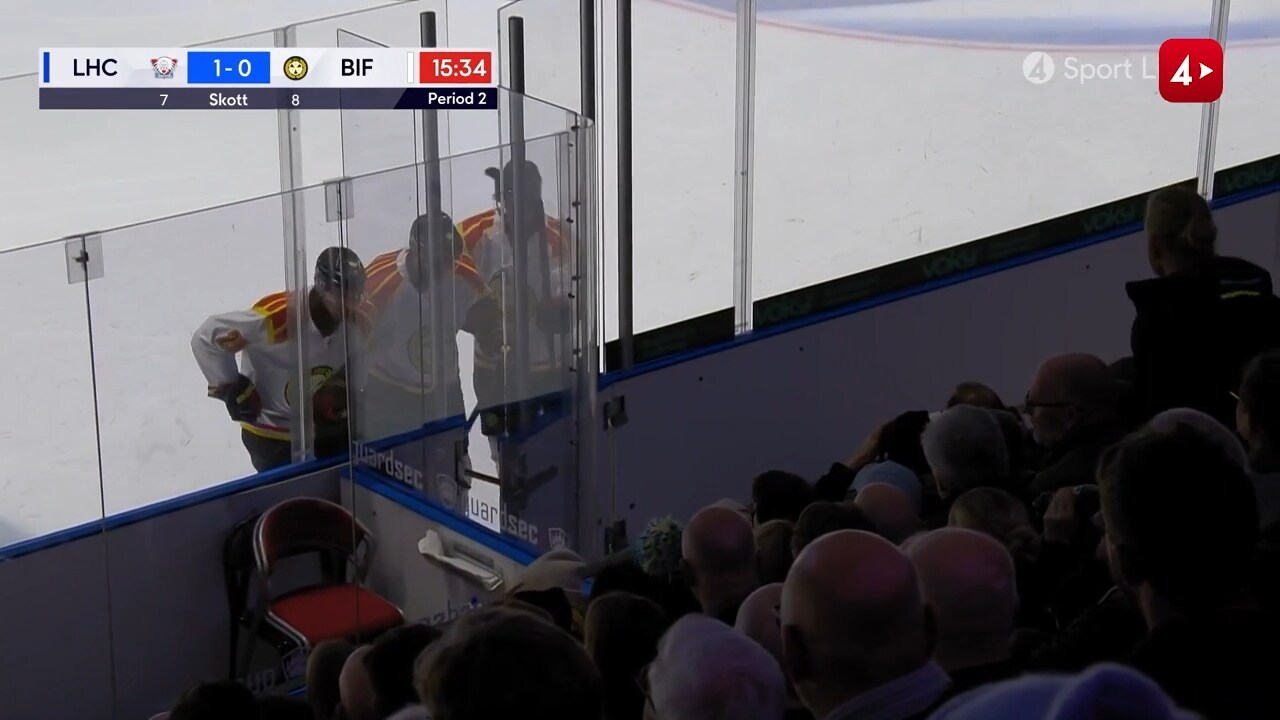 Brynäs-backen får ledas av isen mot Linköping – se smällen här ...